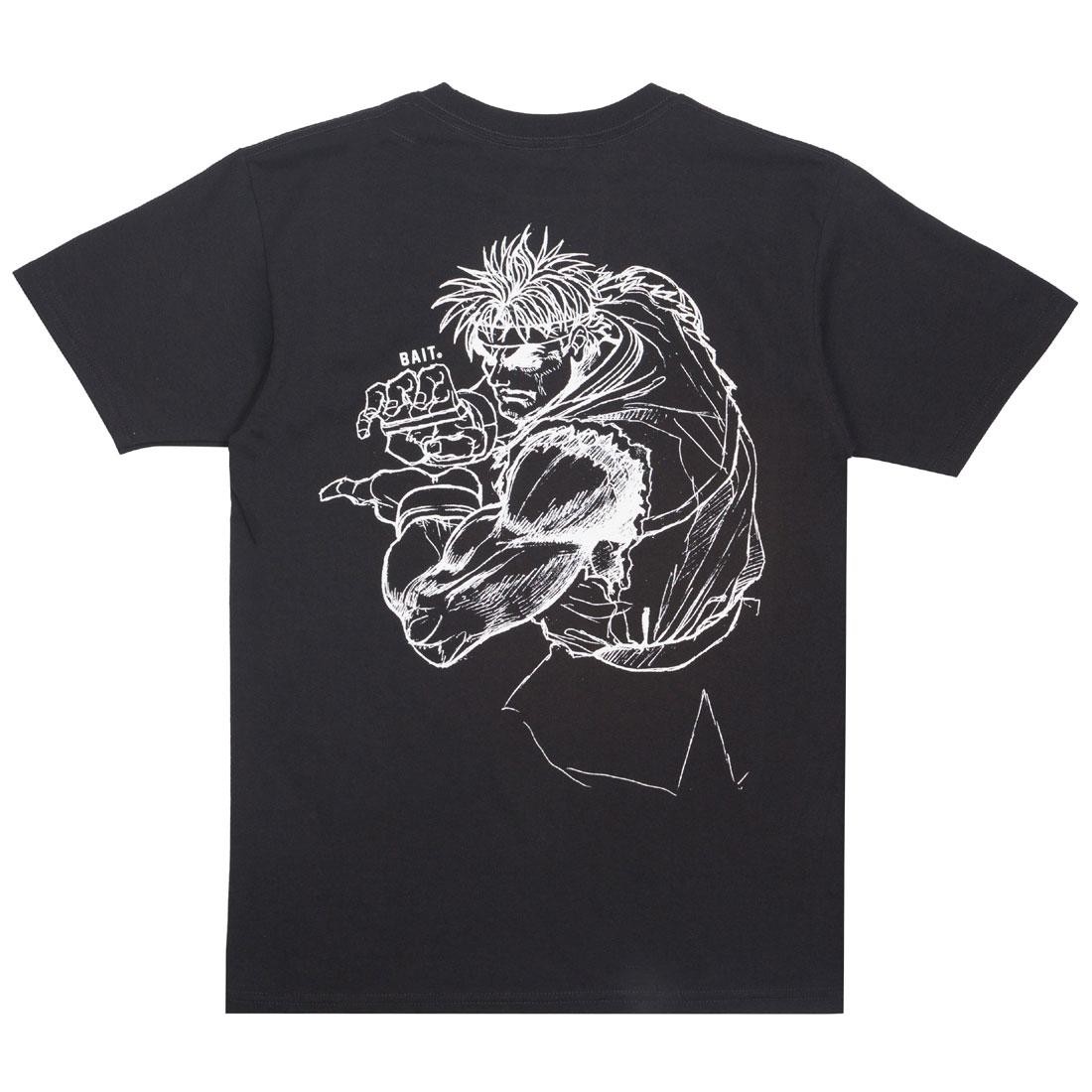 BAIT x Street Fighter Men Ryu Sketch Tee (black)