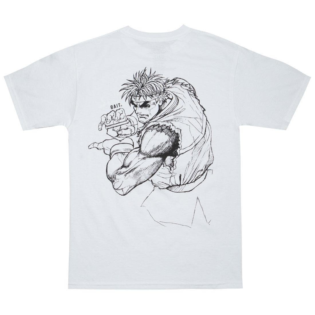 BAIT x Street Fighter Men Ryu Sketch Tee (white)