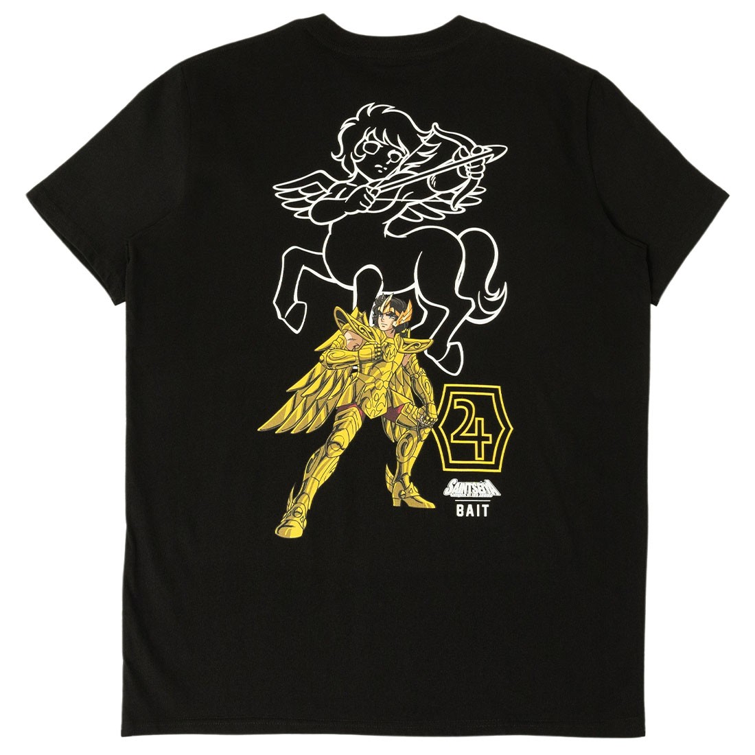 BAIT x Saint Seiya Men Sagittarius Tee (black)