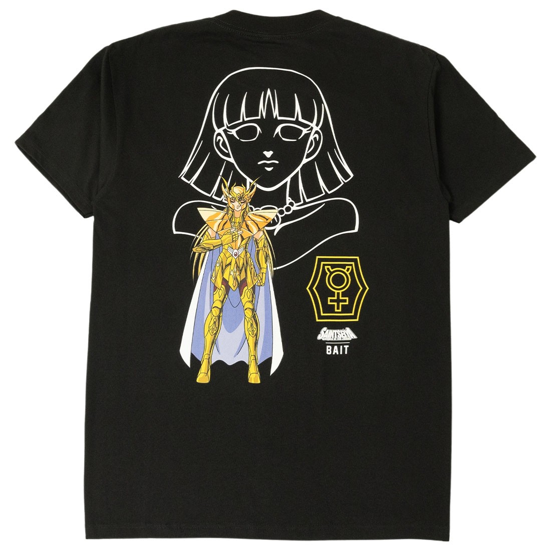 BAIT x Saint Seiya Men Virgo Tee (black)