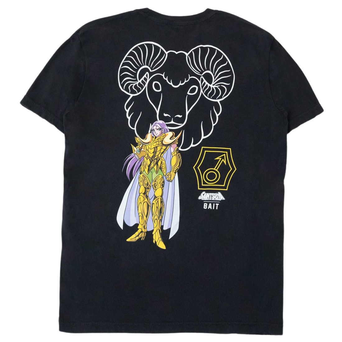 BAIT x Saint Seiya Men Aries Tee (black)