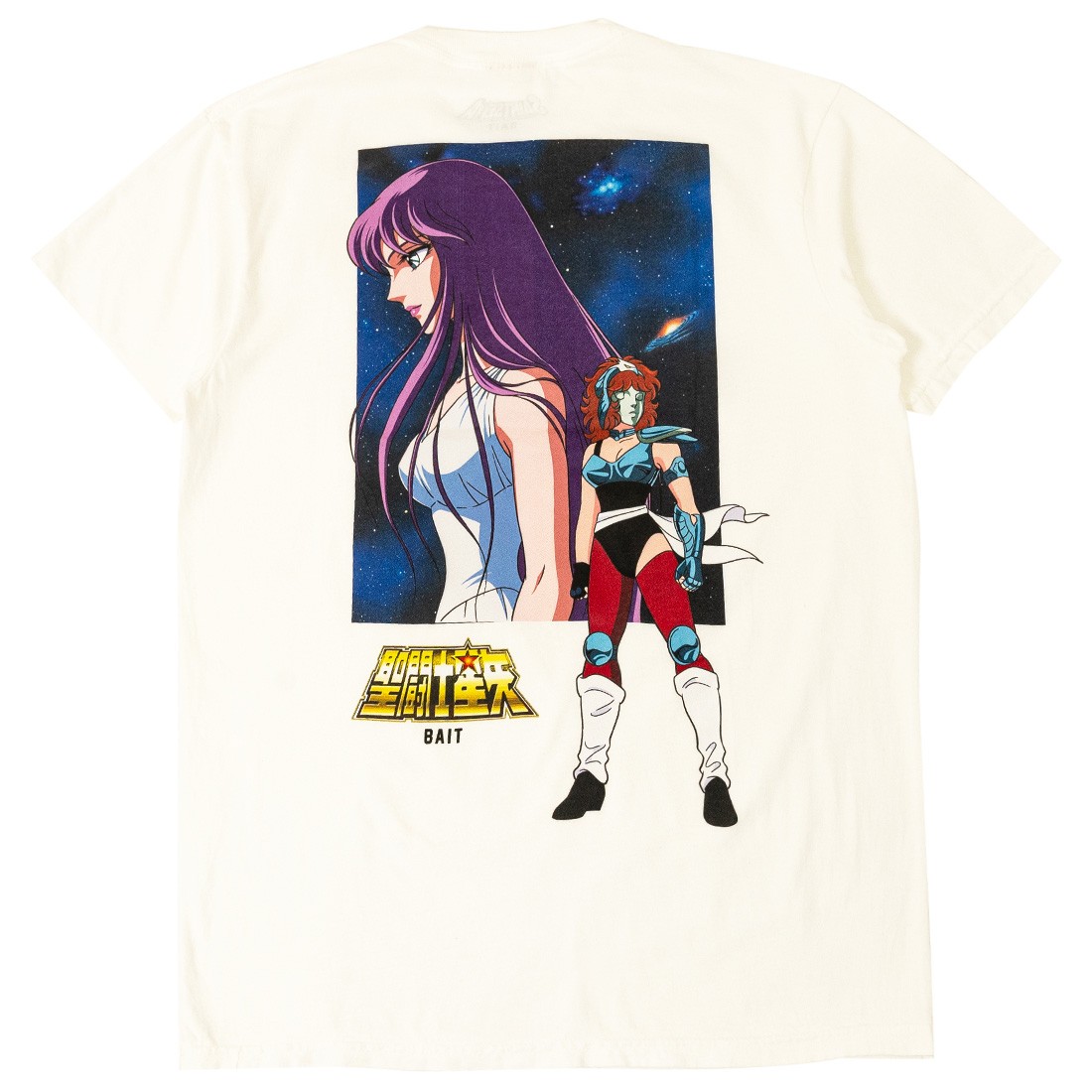 BAIT x Saint Seiya Men Athena Tee (white)