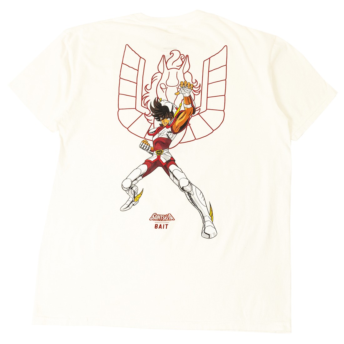 BAIT x Saint Seiya Men Seiya Tee (white)
