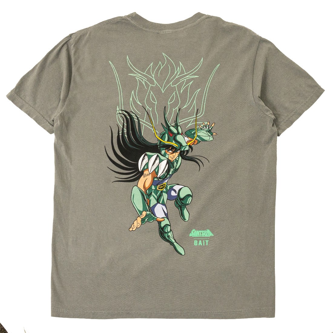 BAIT x Saint Seiya Men Shiryu Tee (gray)
