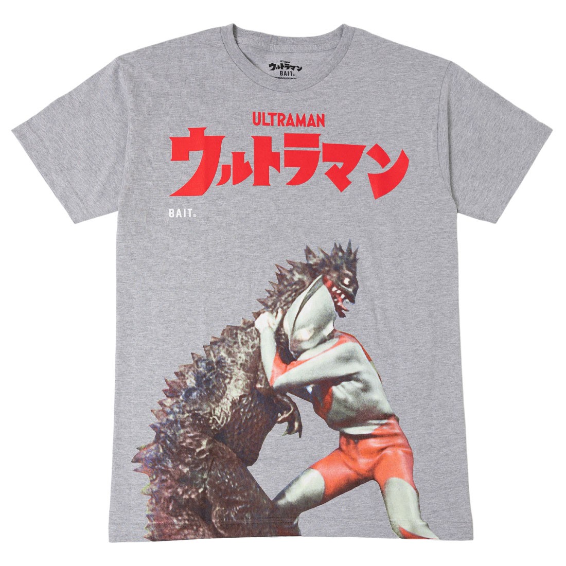 BAIT x Ultraman Men Fight Tee (gray / dark charcoal)