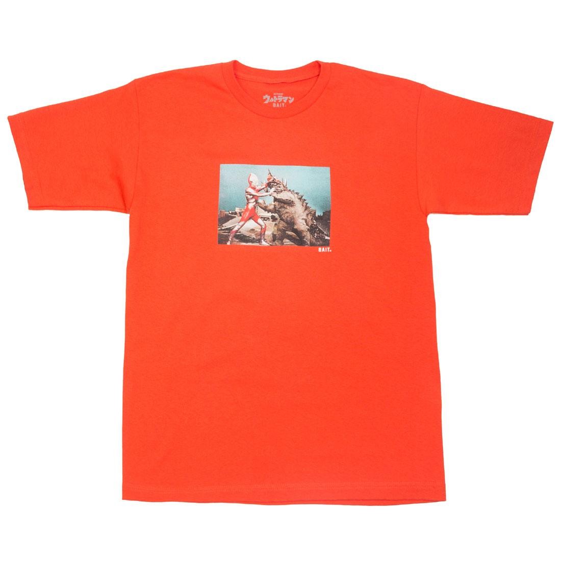 BAIT x Ultraman Men Kaiju Battle Tee (orange / texas orange)