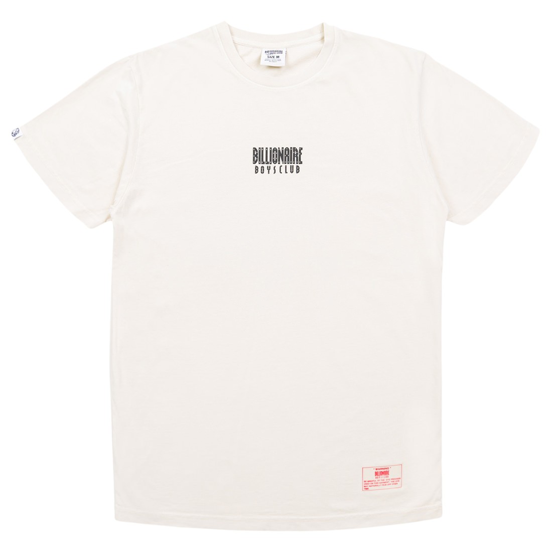 Billionaire Boys Club Men Straight Font Knit Tee (white)