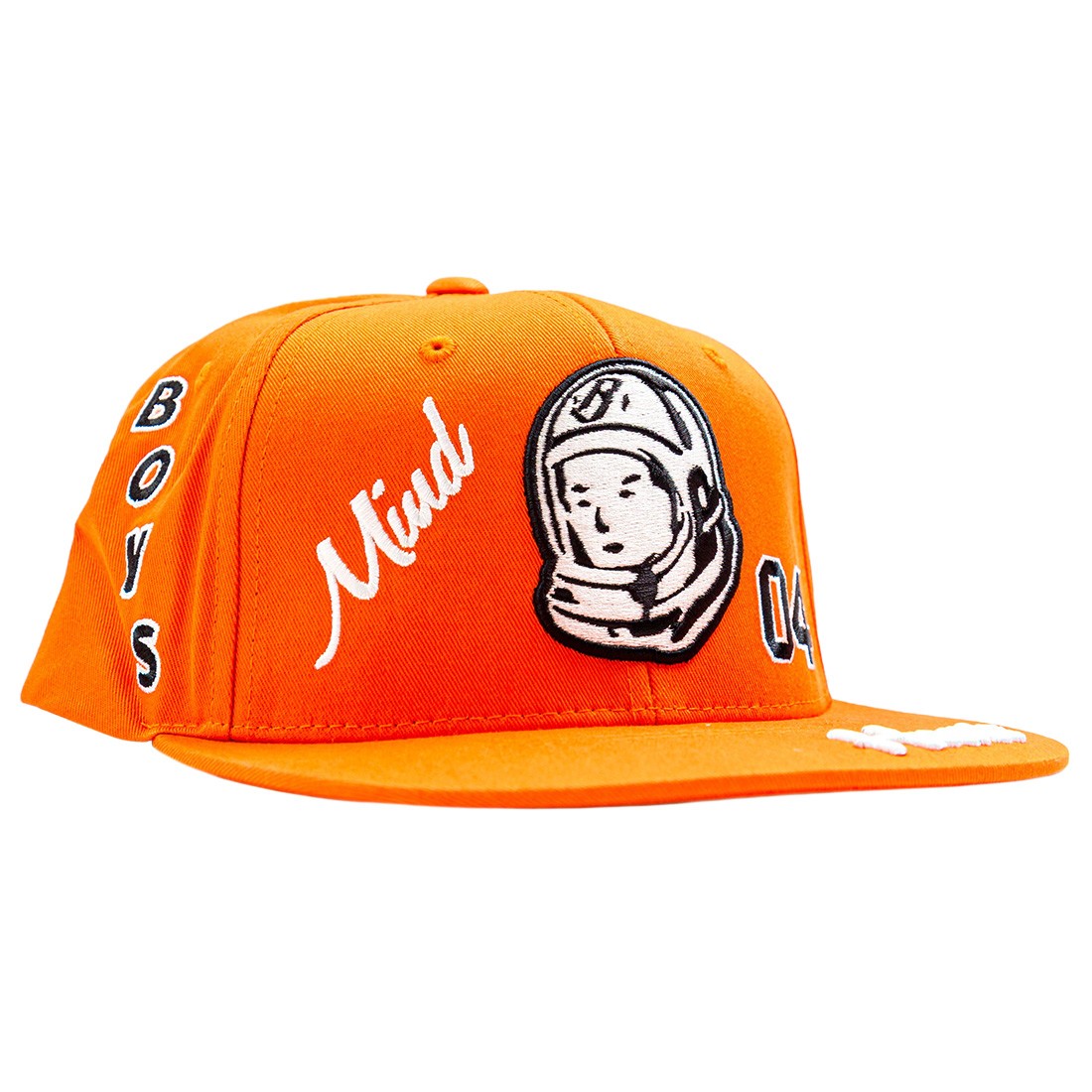 Billionaire Boys Club Captain Snapback Cap (red / tangerine)