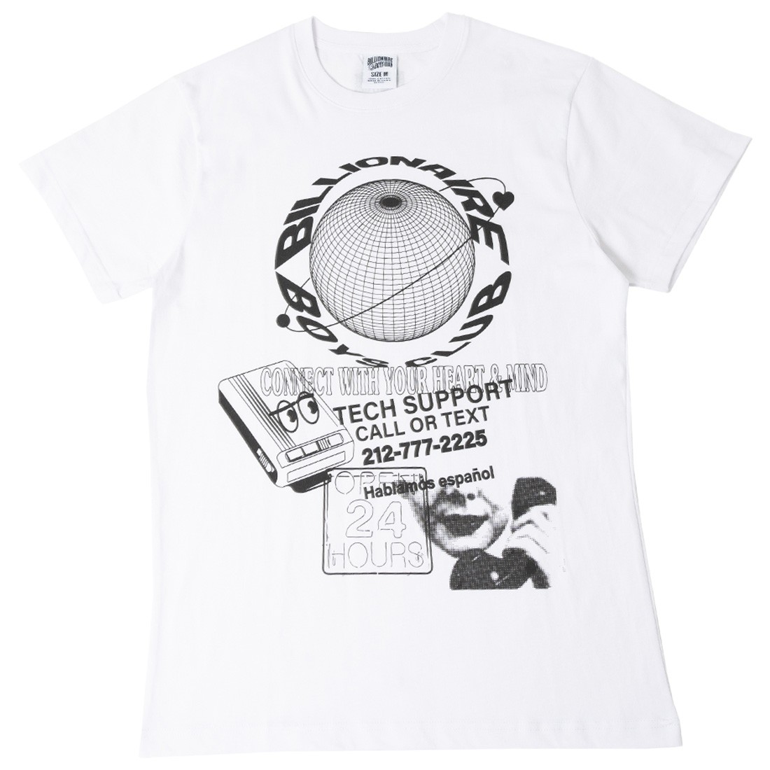 Billionaire Boys Club Men Tech Support Tee (white)