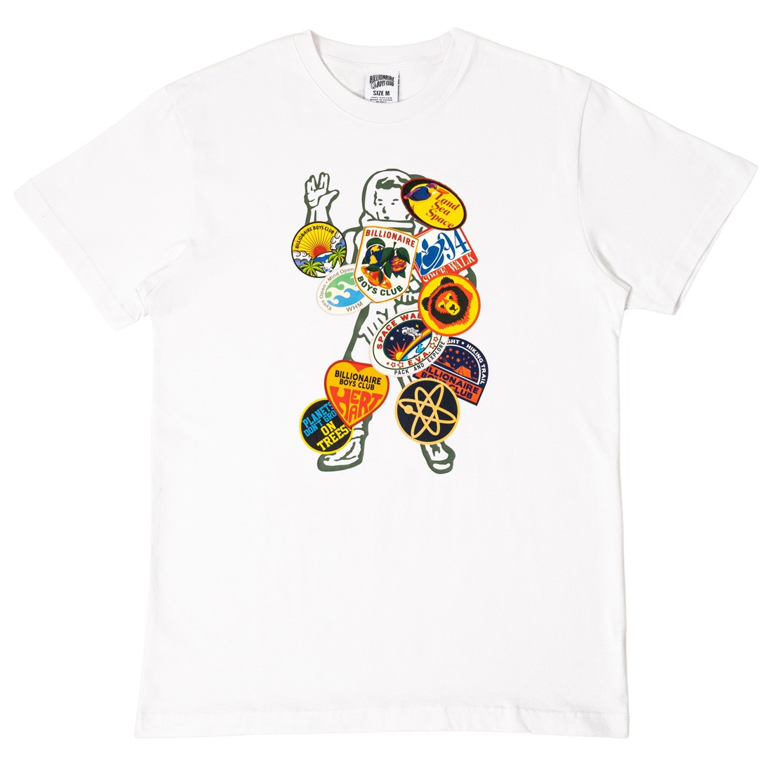 Billionaire Boys Club Men Land Space Tee (white)