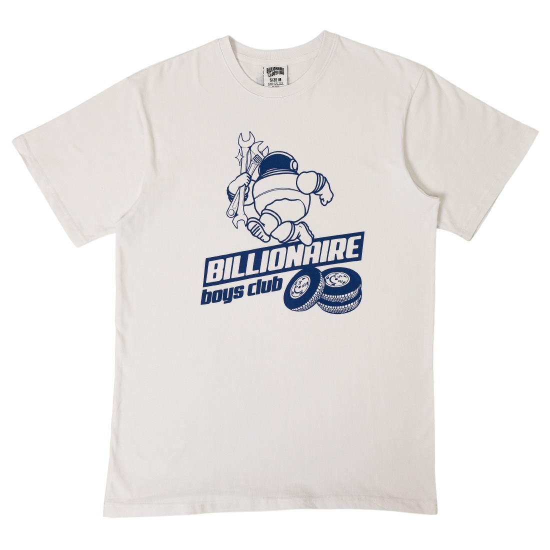 Billionaire Boys Club Men Auto Repair Tee (white / bleach white)