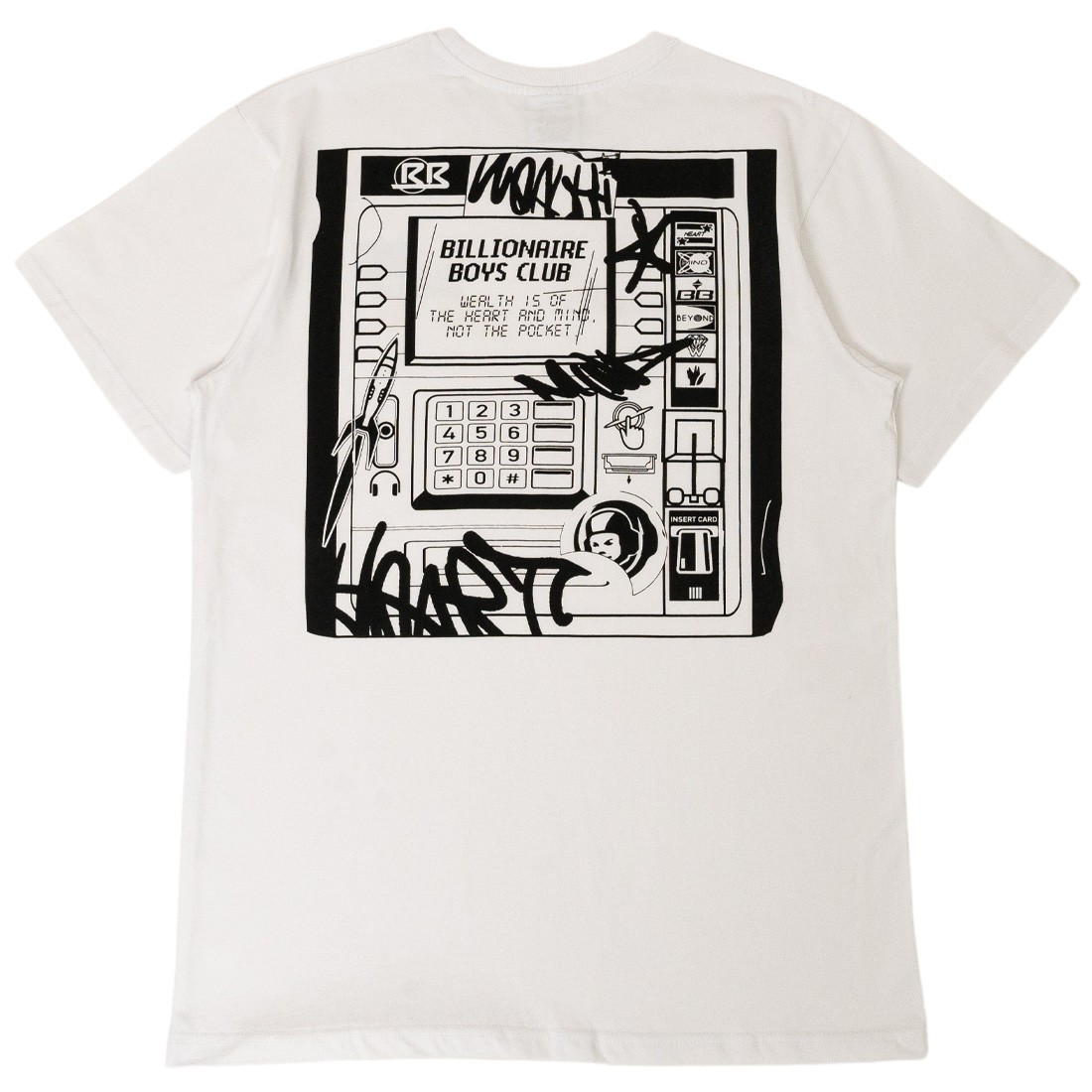 Billionaire Boys Club Men Withdraw Tee (white)