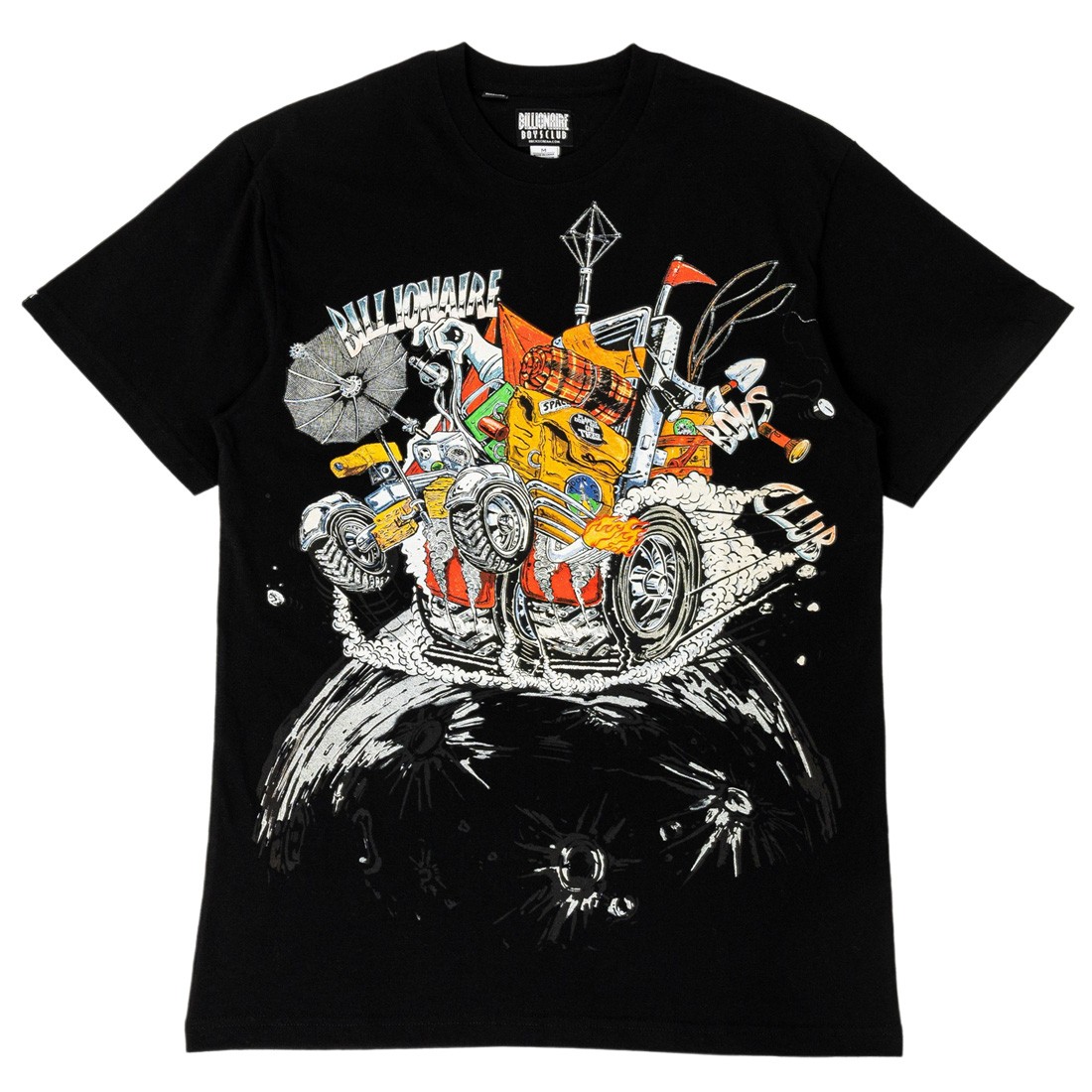 Billionaire Boys Club Men BB Moon Rover Knit Tee (black)
