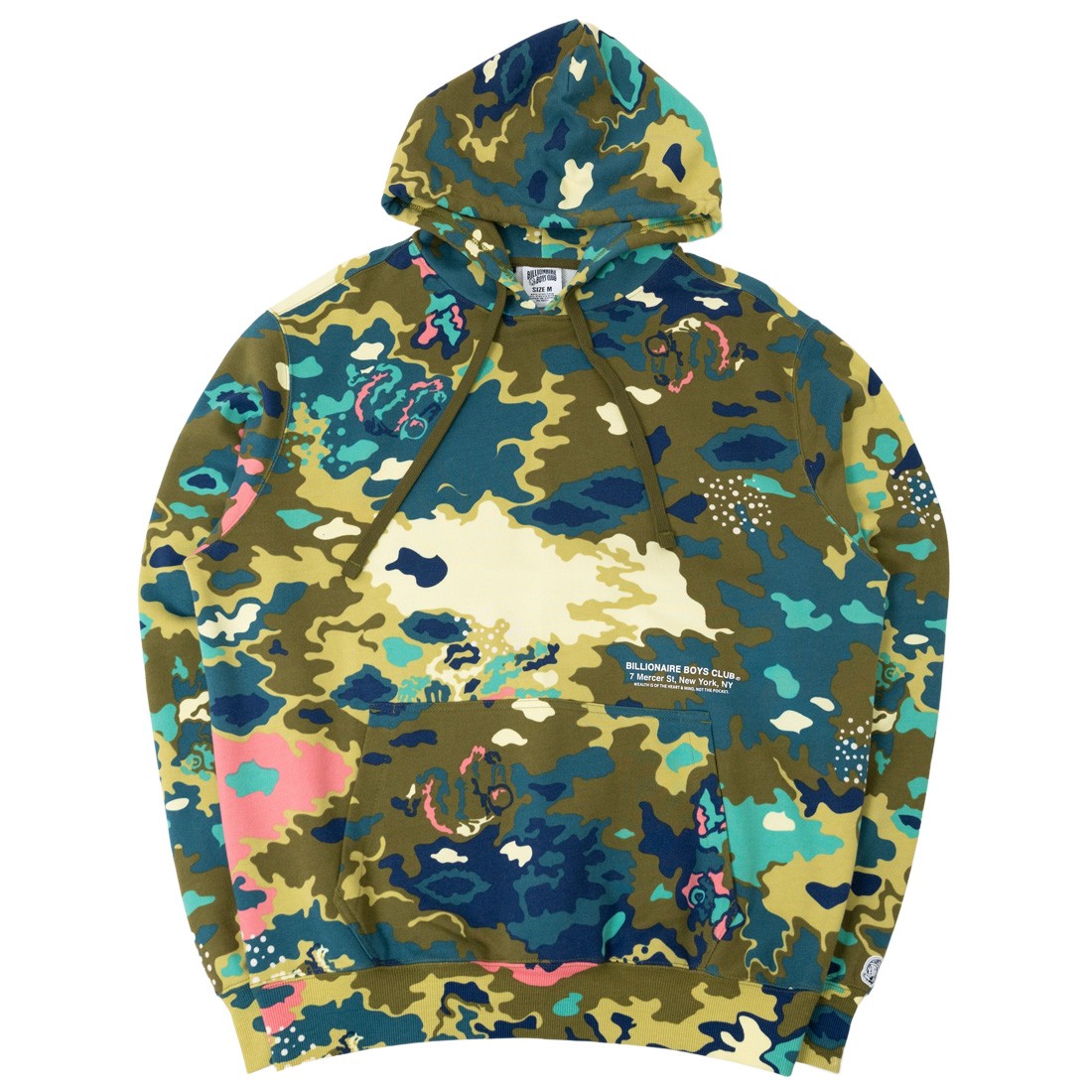 Billionaire Boys Club Men Off World Hoodie (green / leek green)