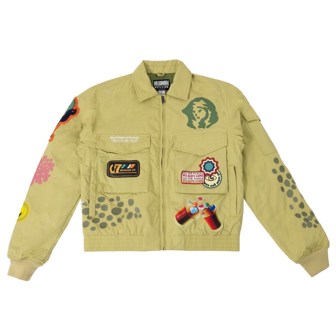 Billionaire Boys Club Men Vortex Jacket (green / leek green)