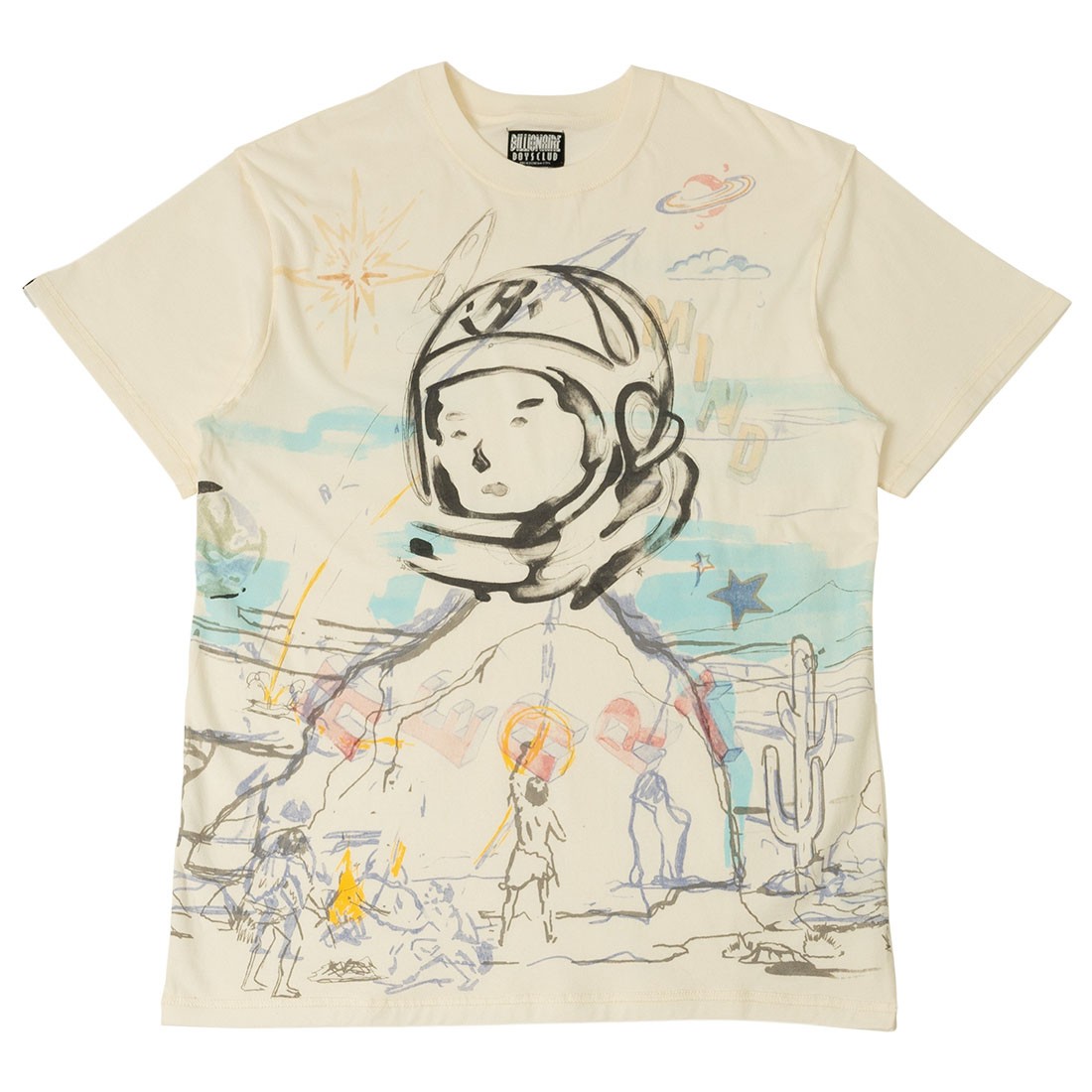 Billionaire Boys Club Men Encounter Tee Oversize Fit (white / gardenia)