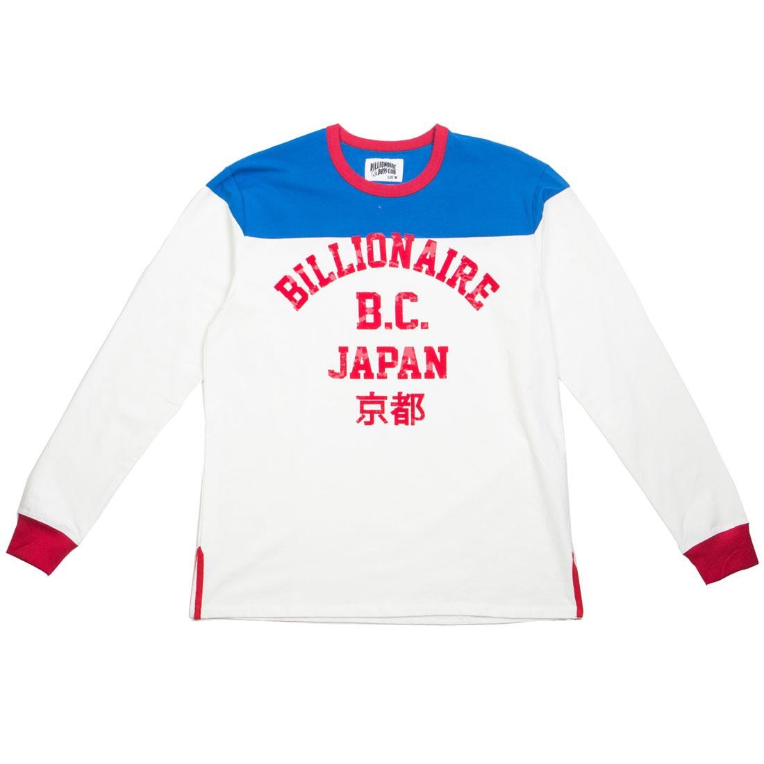 Billionaire Boys Club Men Motorclub Long Sleeve Knit Tee (white)