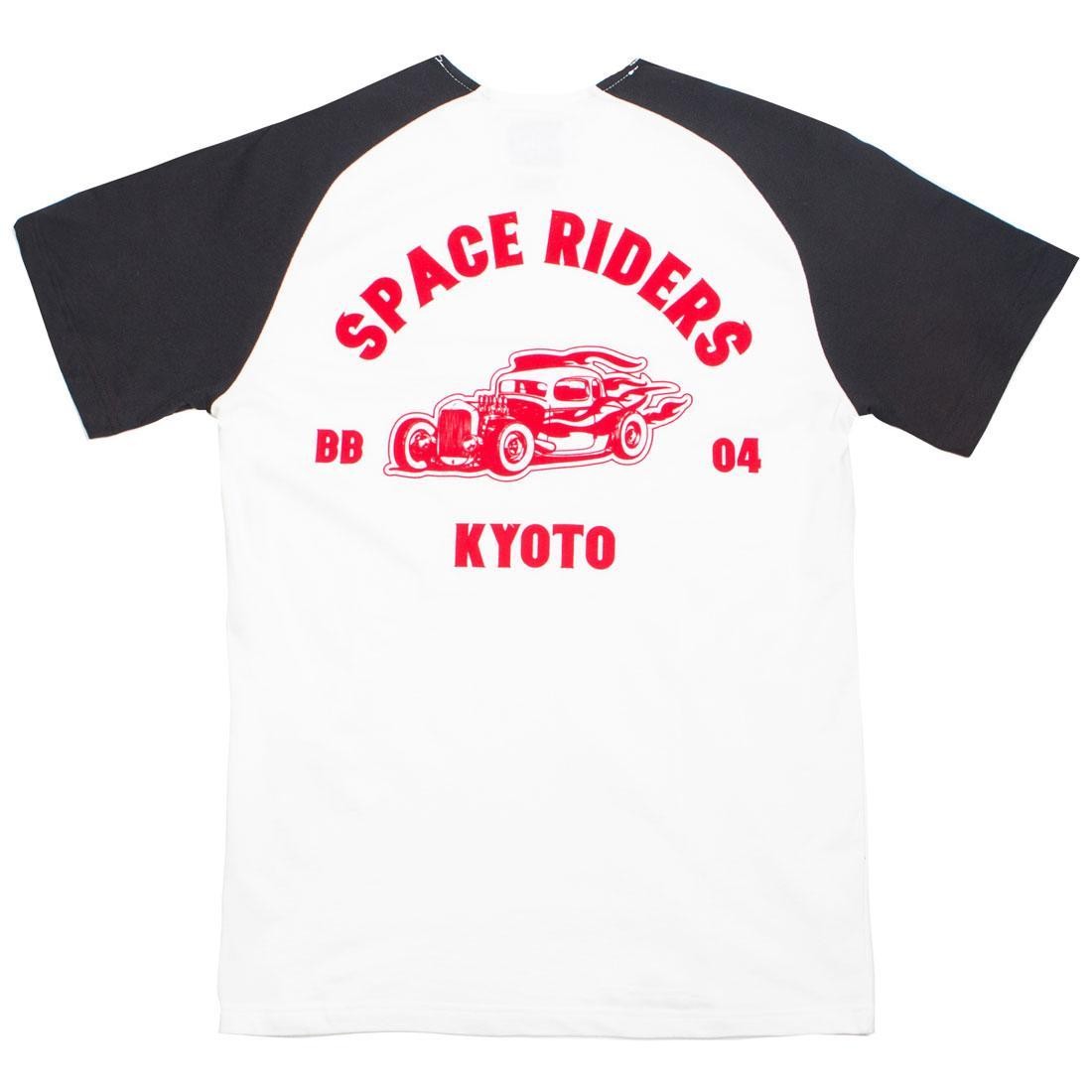 Billionaire Boys Club Men Riders Raglan Tee (white)
