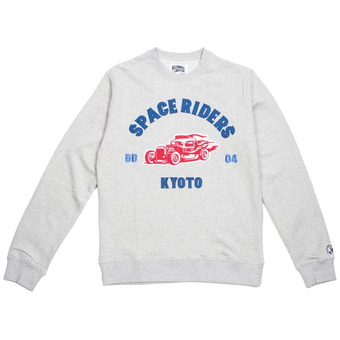 Billionaire Boys Club Men Ride Or Fly Crew Sweater (gray / heather)
