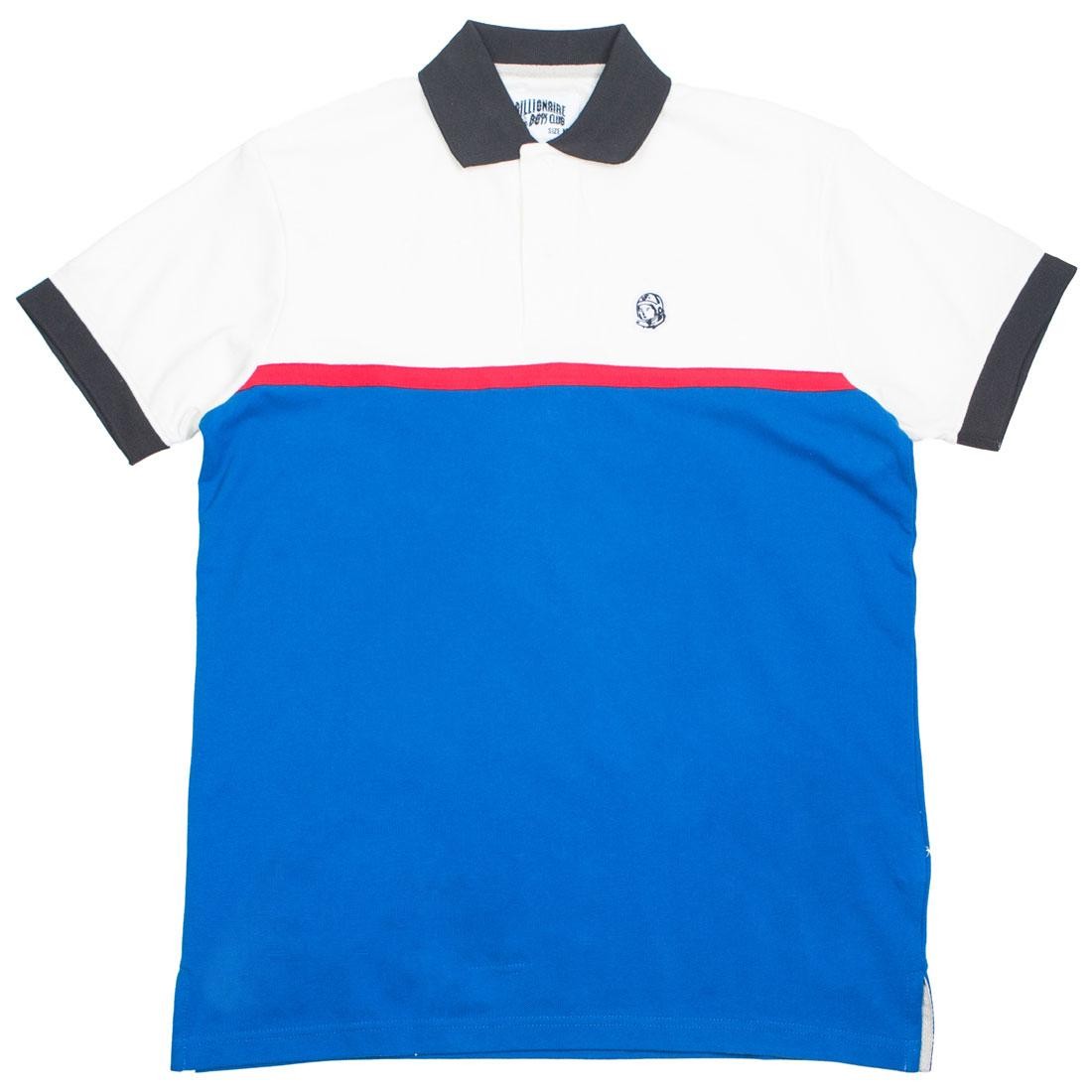 Billionaire Boys Club Men Smog Check Polo Shirt (white)