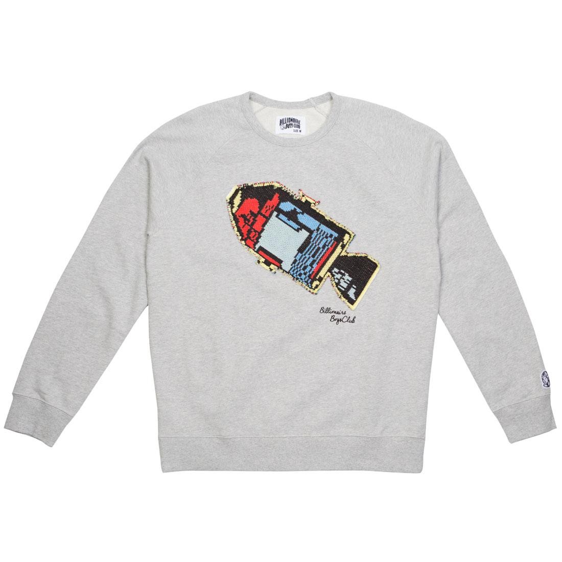 Billionaire Boys Club Men Module Crew Sweater (gray / heather)