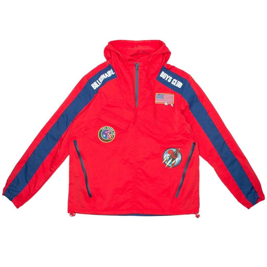 Billionaire Boys Club Men BB Tech Jacket (red)