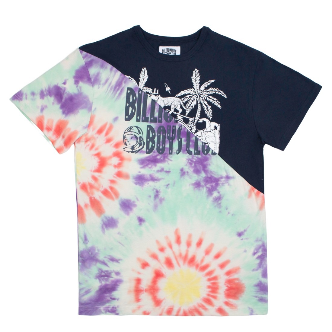 Billionaire Boys Club Men Split Knit Tee (multi / navy)