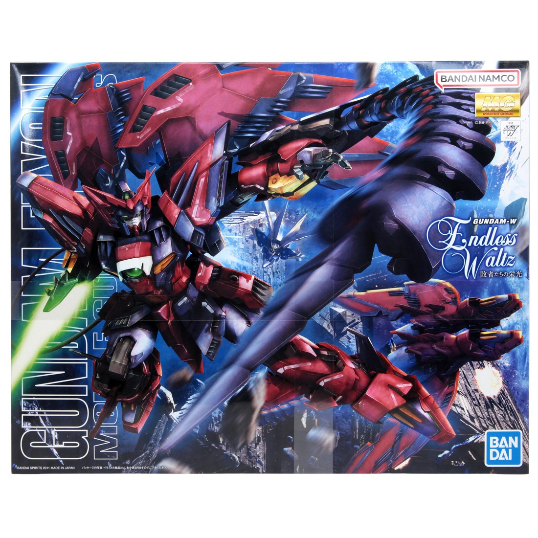 Bandai MG Gundam Wing Endless Waltz Gundam Epyon EW Ver. Plastic Model Kit (red)