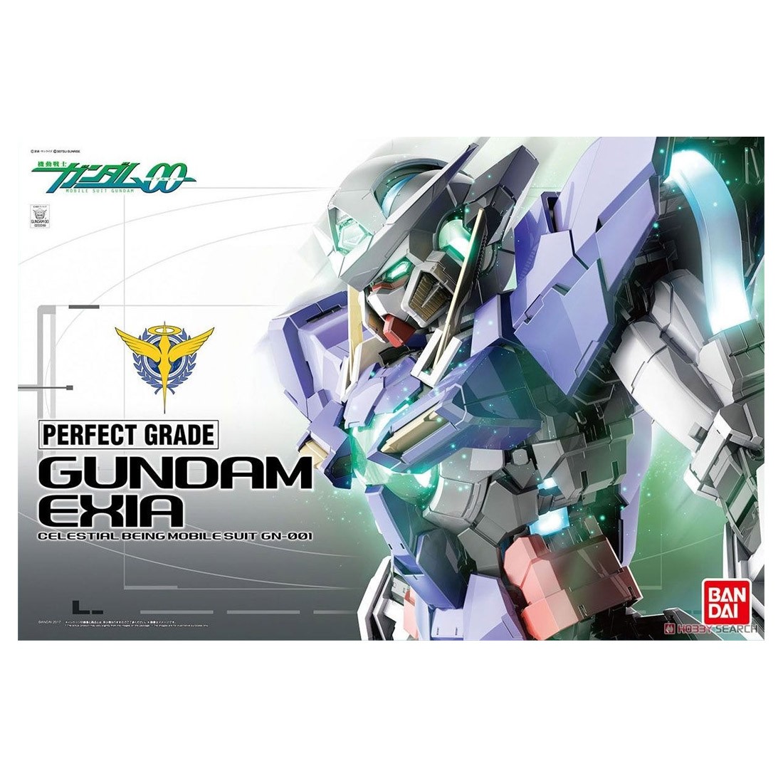 Bandai PG Gundam 00 Gundam Exia Figure (white)