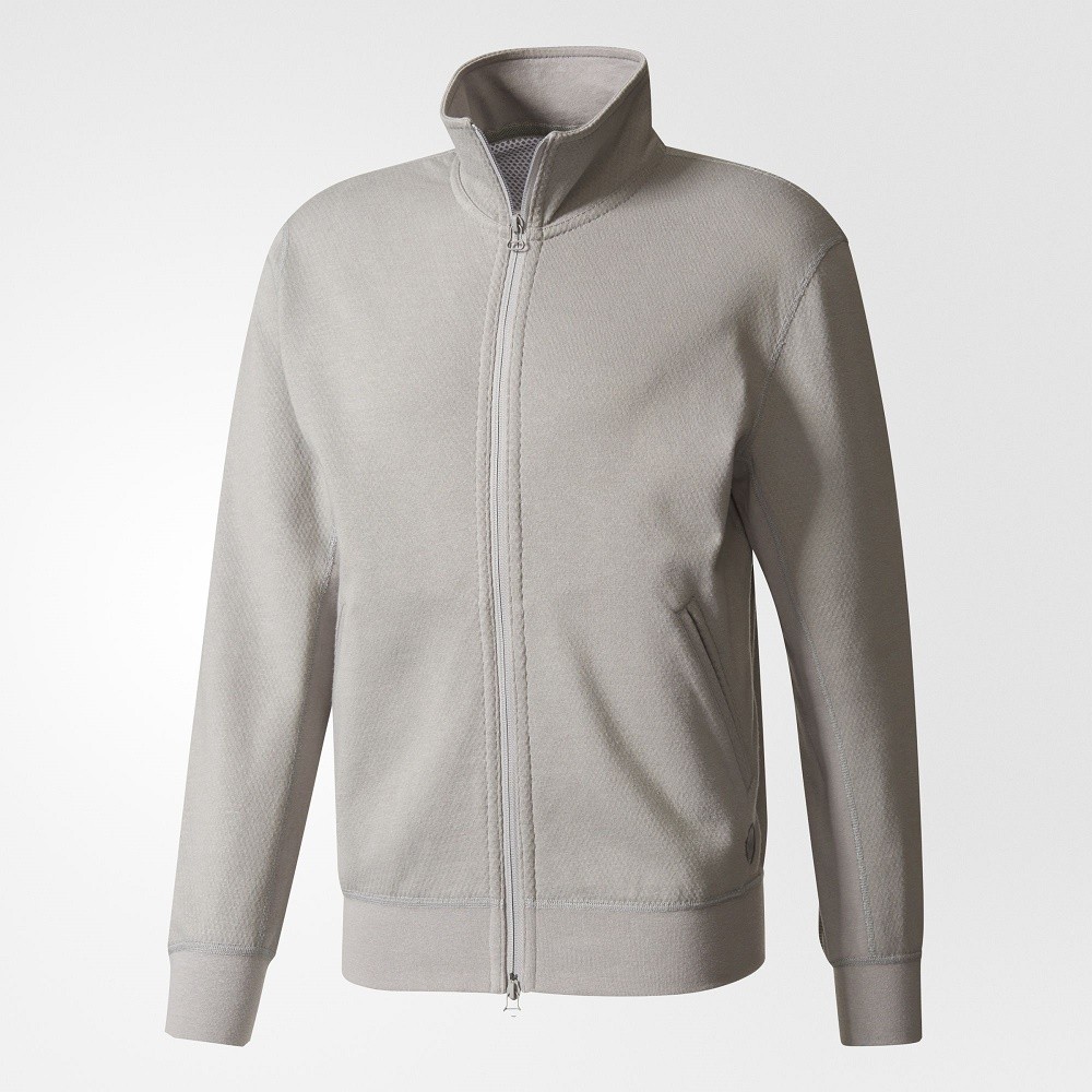 Adidas x Wings + Horns Men Bonded Linen Firebird Track Jacket (gray / solid grey)