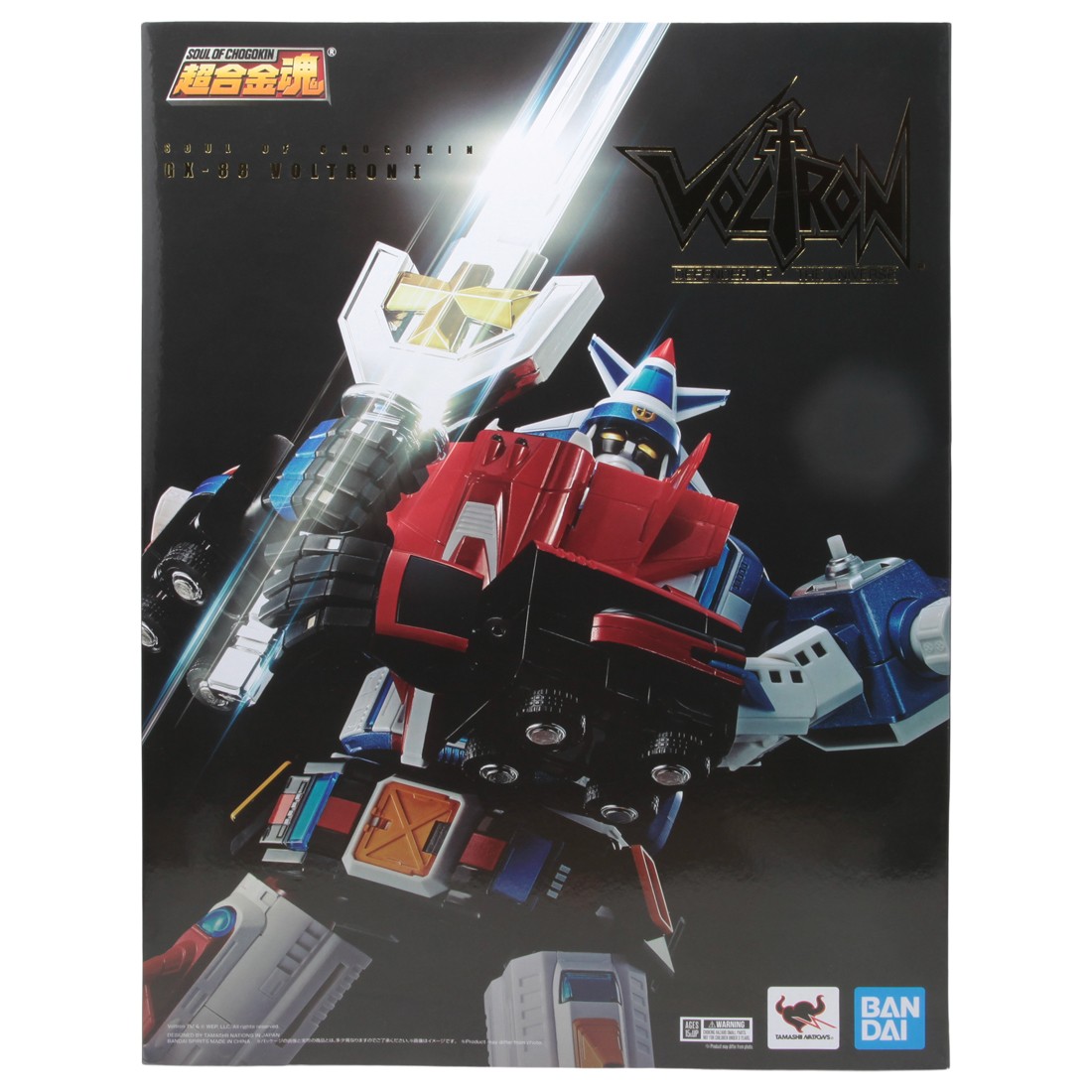 Bandai Soul Of Chogokin GX-88 Vehicle Voltron Armored Fleet Dairugger XV Figure (blue)