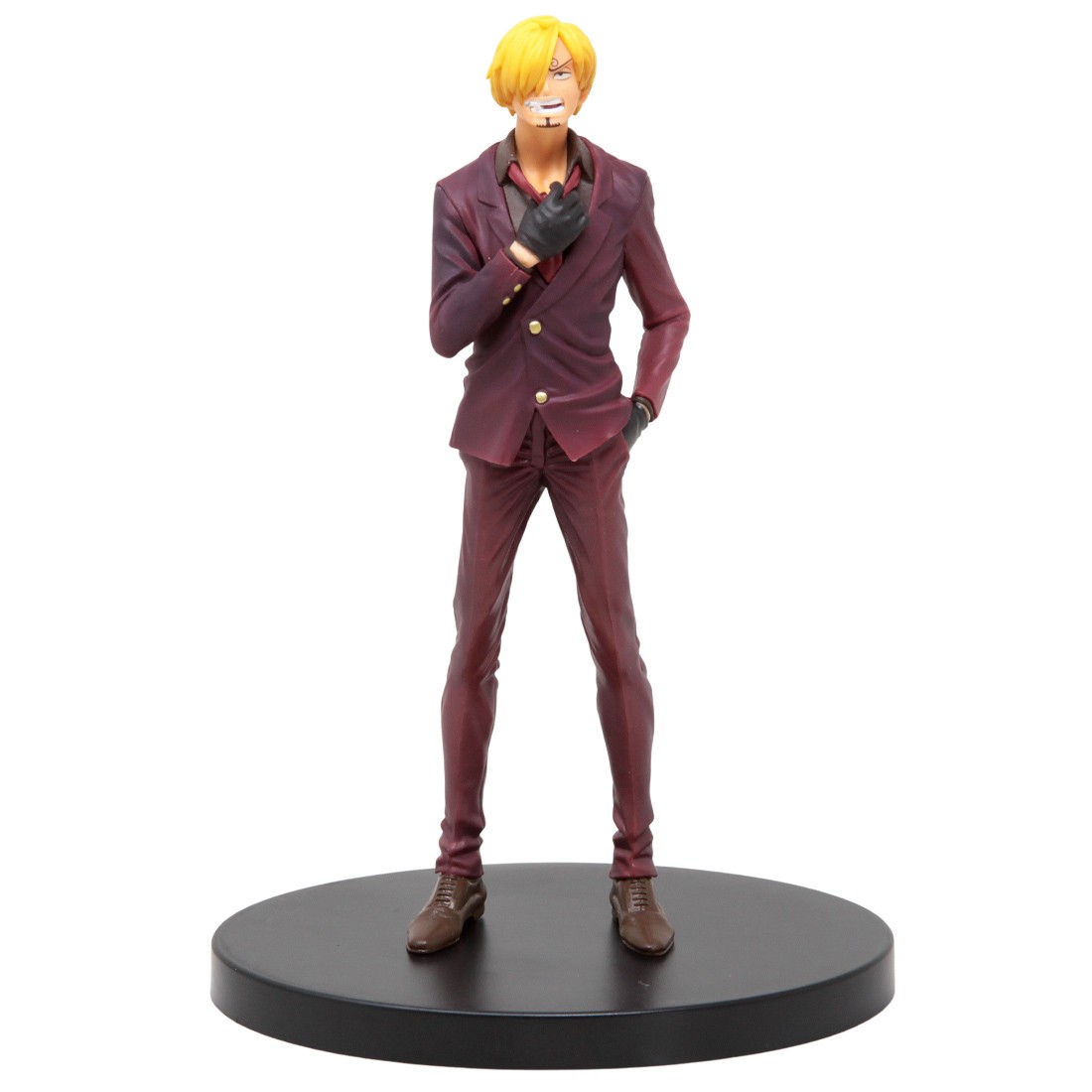 Bandai Ichibansho One Piece Anniversary Sanji Figure (burgundy)