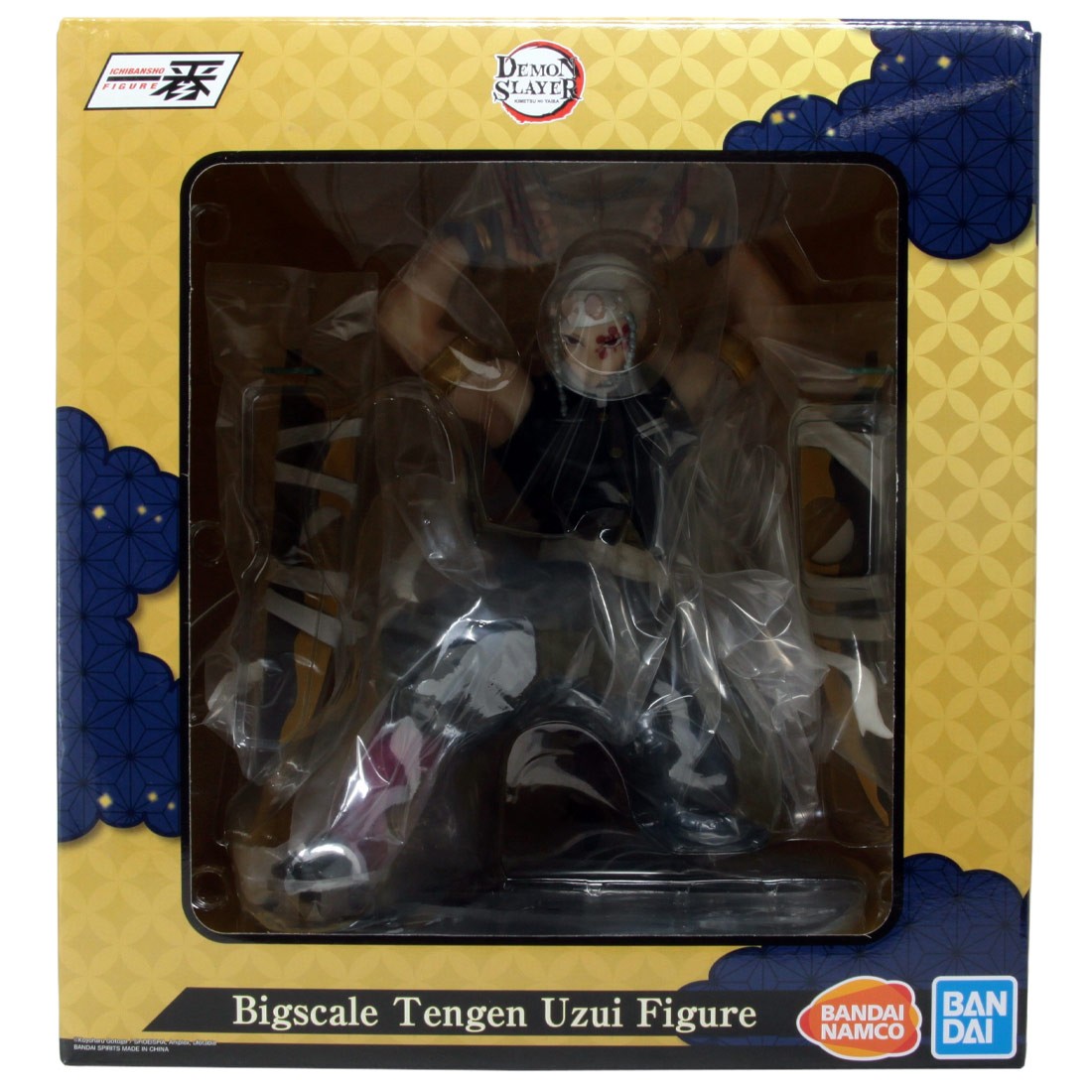 Bandai Ichibansho Demon Slayer Kimetsu no Yaiba Tengen Uzui Things Are Gonna Get Real Flashy From Right Now! Tengen Uzui Is Here! Figure (olive)