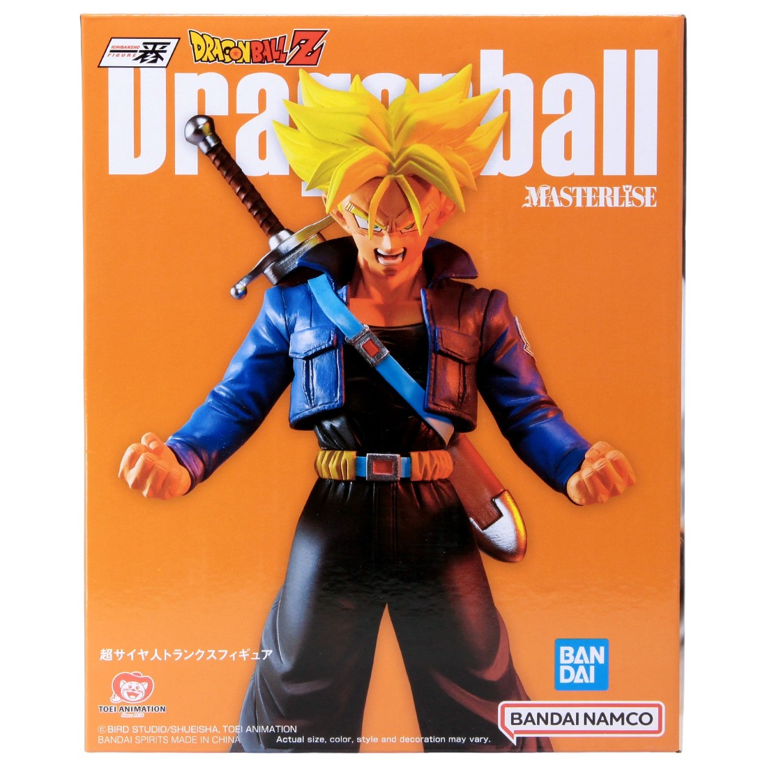 Bandai Ichibansho Dragon Ball Z Super Saiyan Trunks Vs Omnibus Ultra Figure (blue)