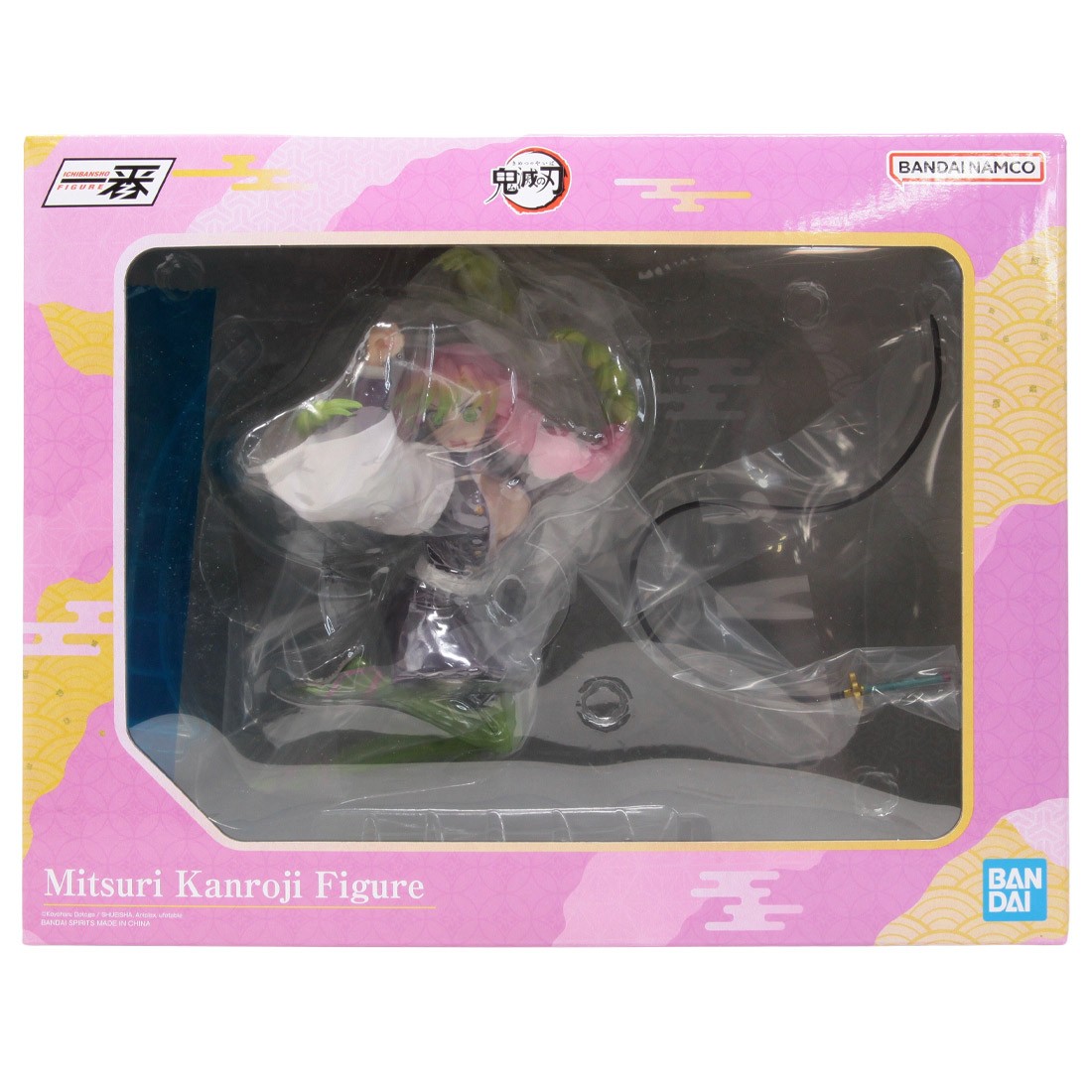 Bandai Ichibansho Demon Slayer Kimetsu No Yaiba Breached Swordsmith Village Mitsuri Kanroji Figure (pink)