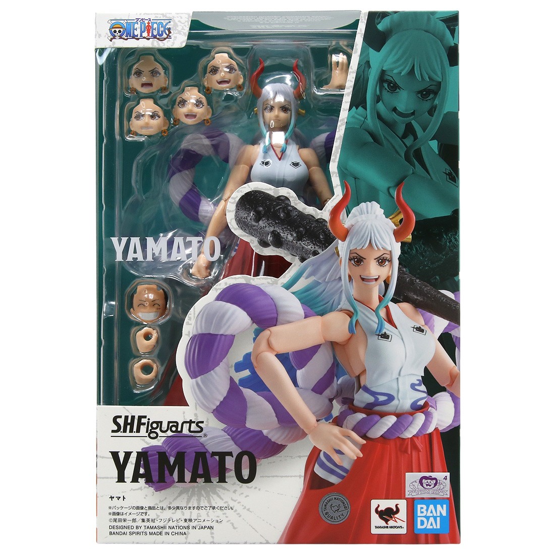 Bandai S.H.Figuarts One Piece Yamato Figure (red)