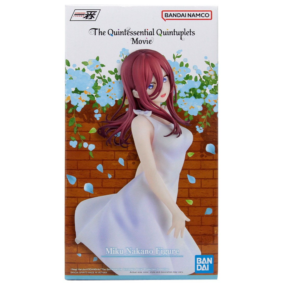 Bandai Ichibansho The Quintessential Quintuplets Encounter Trajectory Miku Nakano Figure (blue)