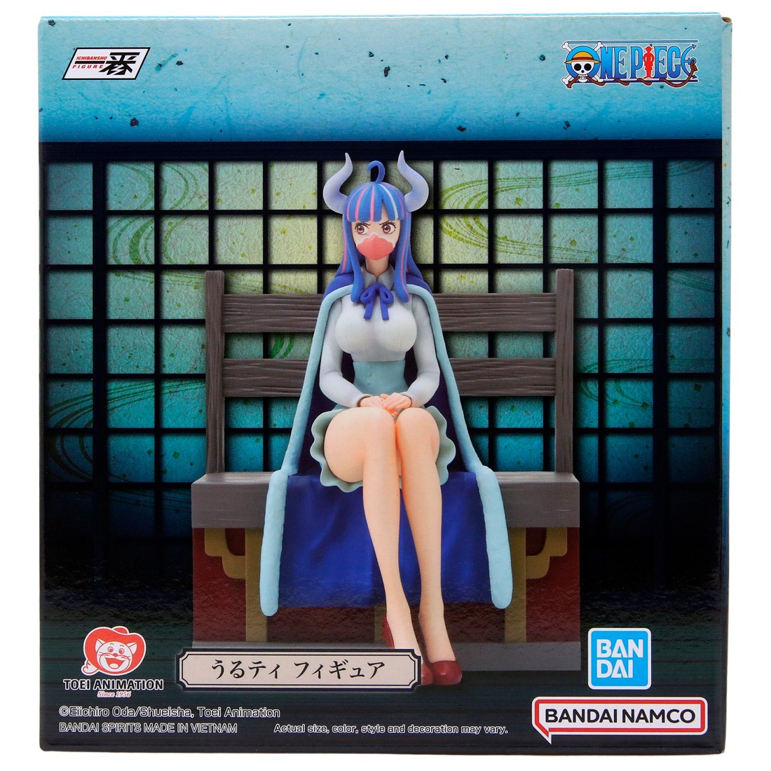 Bandai Ichibansho One Piece Ulti Tobiroppo Figure (blue)