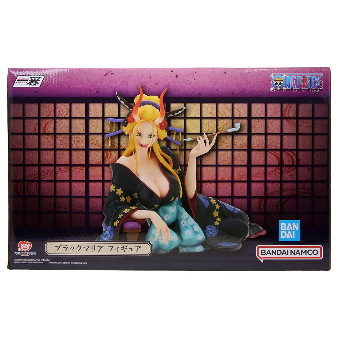 Bandai Ichibansho One Piece Blackmaria Tobiroppo Figure (black)
