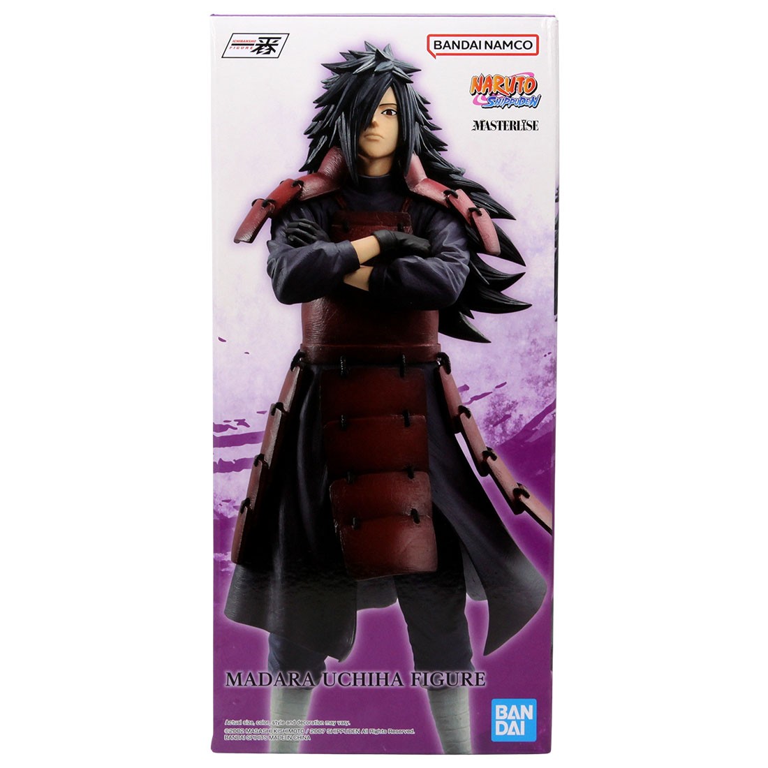 Bandai Masterlise Ichibansho Naruto Shippuden Madara Uchiha Figure (black)