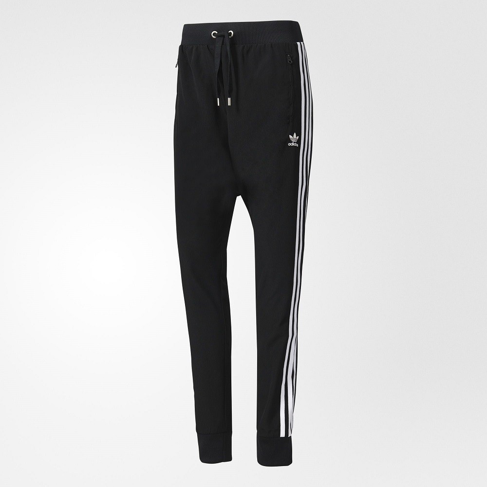 Adidas Women Drop Crotch Pants (black)