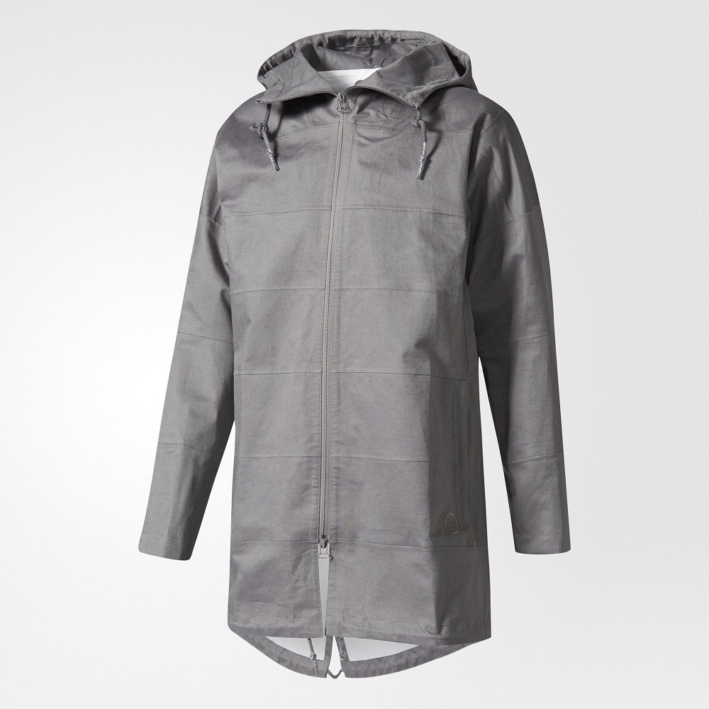 Adidas x Wings + Horns Men Tech Parka Jacket (gray / ash)