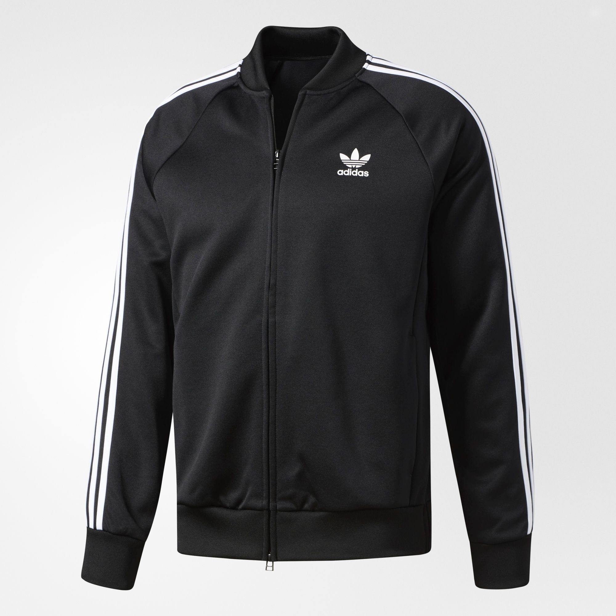 Adidas Men Superstar Relaxed Track Jacket (black / white)