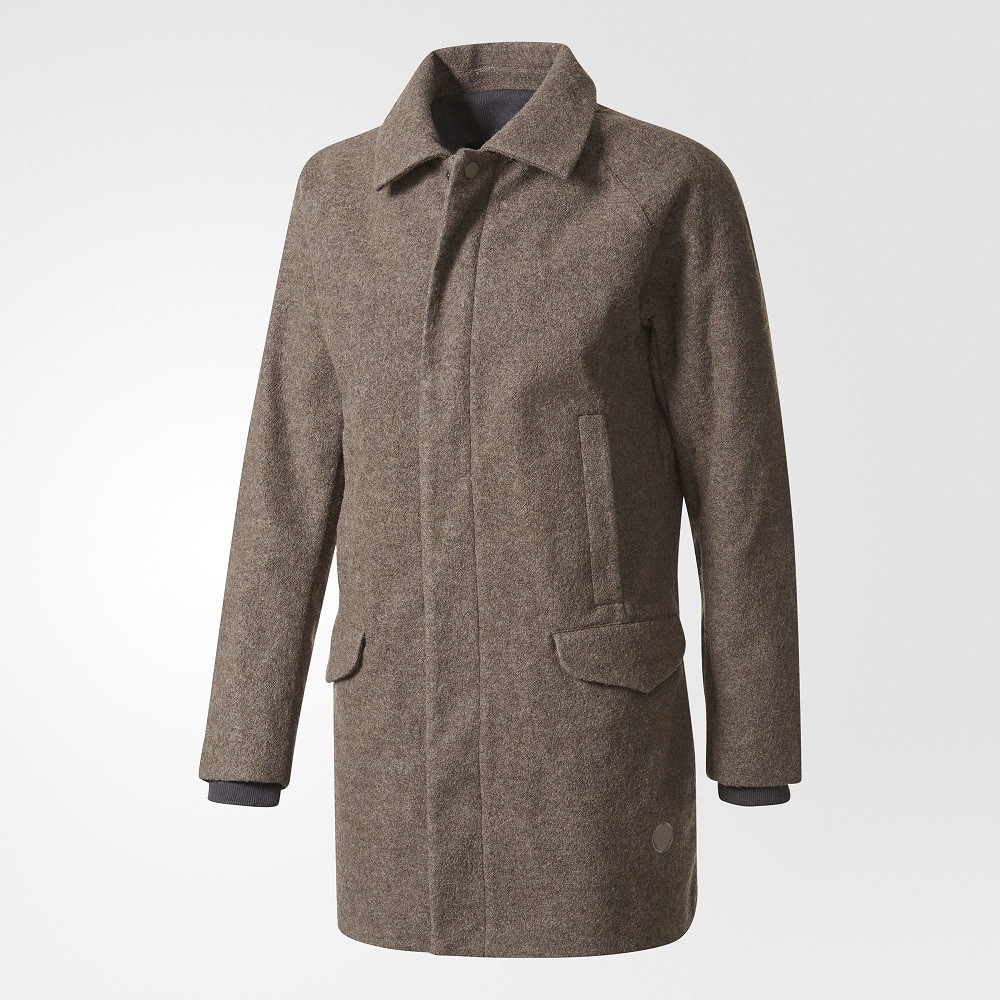 Adidas x Wings + Horns Men Coat (brown / simple brown / utility black)