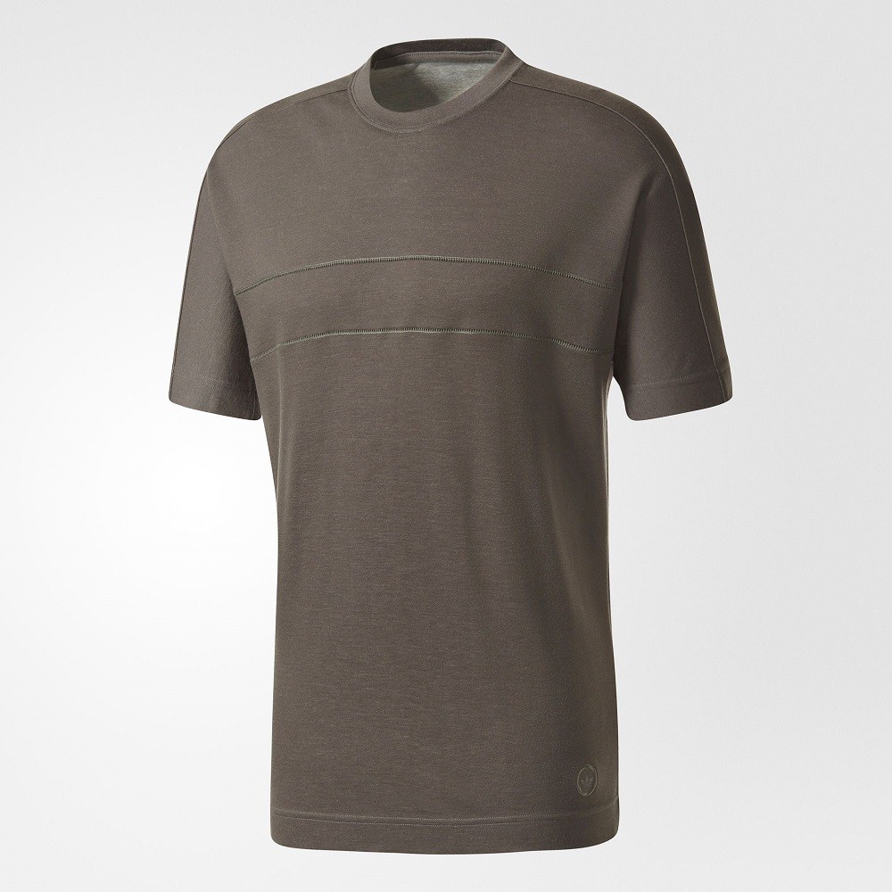 Adidas x Wings + Horns Men Short Sleeve Tee (gray / cinder)