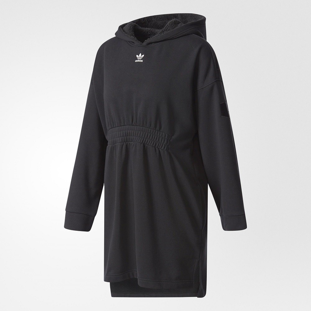 Adidas Women Lettering Sweat Dress (black)