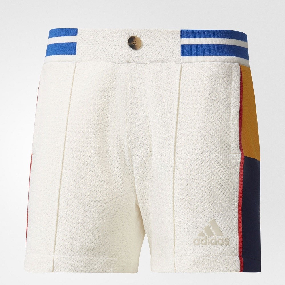 Adidas x Pharrell Williams Men NY Colorblock Shorts LTD (white / chalk white / blue)