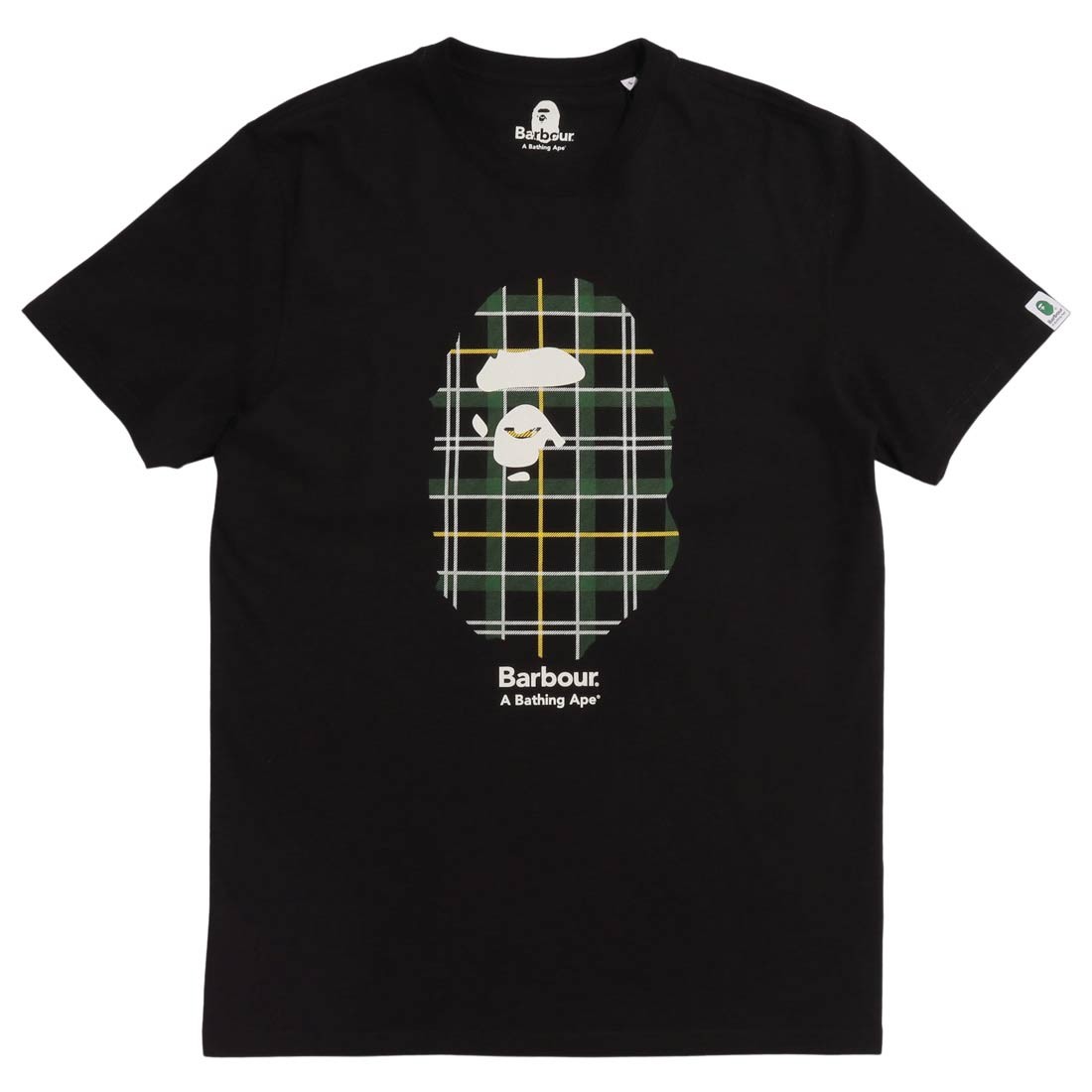 Barbour x Bape Men Tee (black)