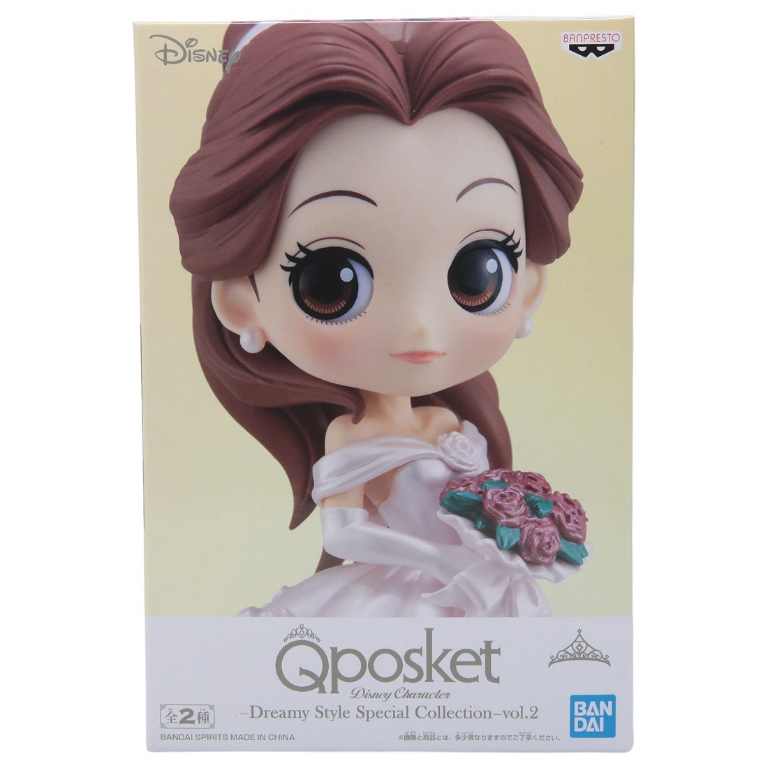 Banpresto Q Posket Disney Character Dreamy Style Special Collection Vol.2 B Belle Figure (pink)