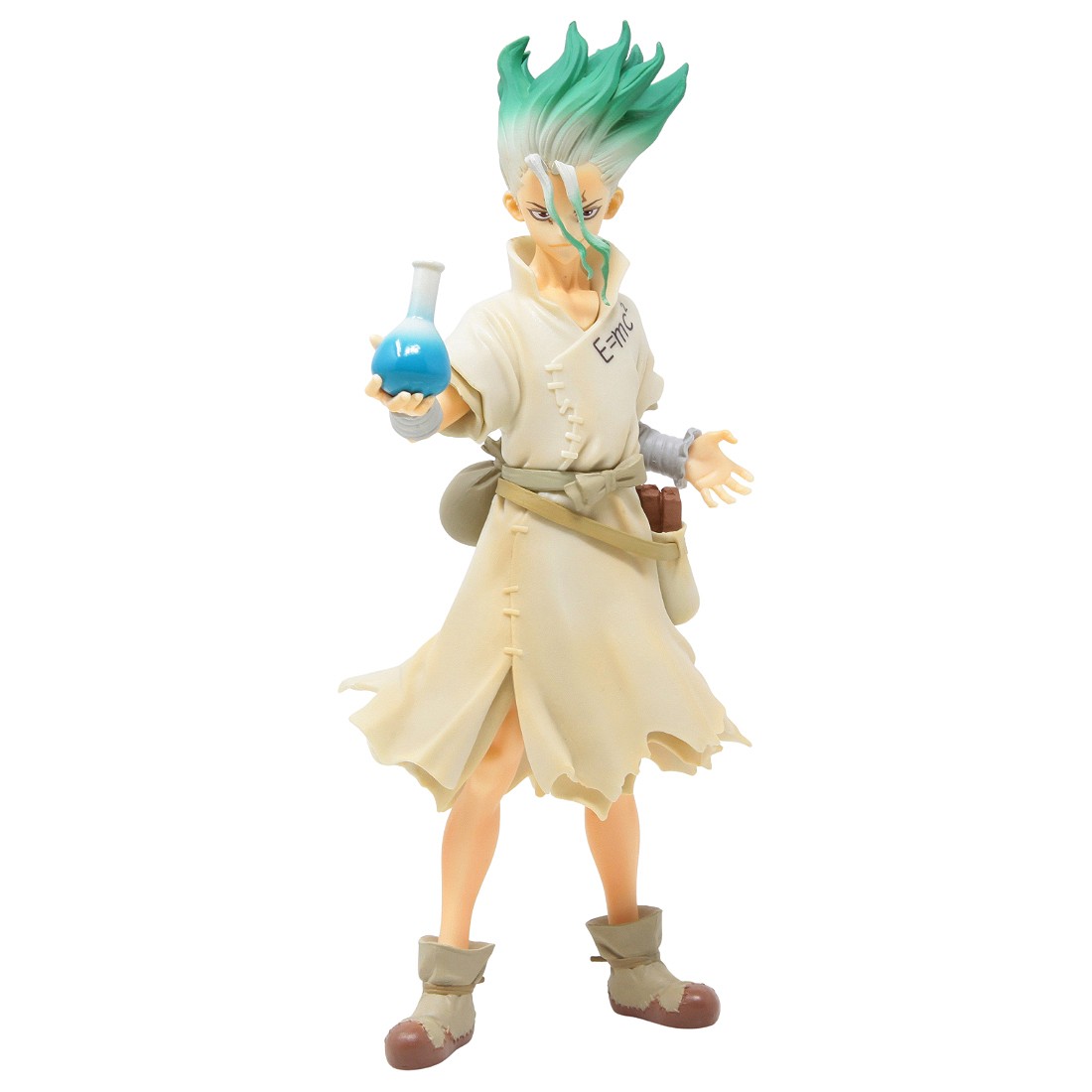 Banpresto Dr. Stone Figure Of Stone World Senku Ishigami Figure (beige)